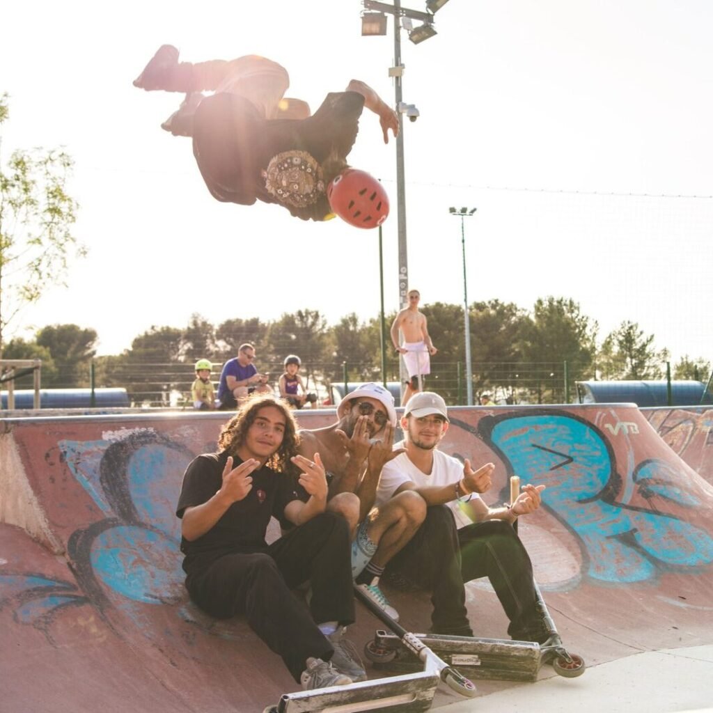 groupe WBlade Team roller expert skatepark Fuveau AllRide Academy