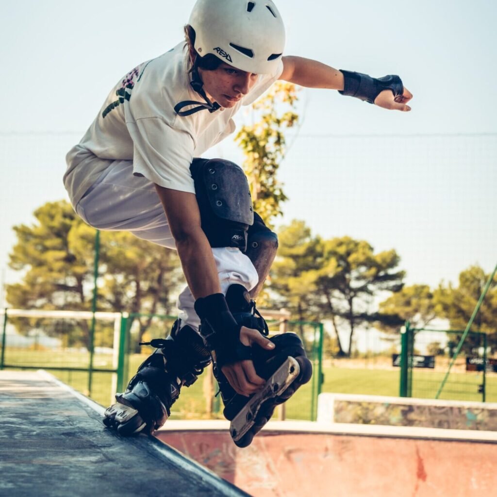 cours roller intermédiaire enfant skatepark Fuveau
